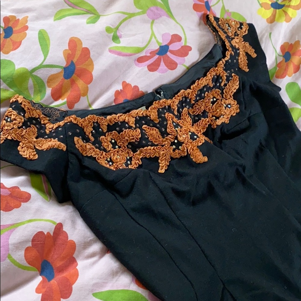 1950’s Syano of California rhinestone dress